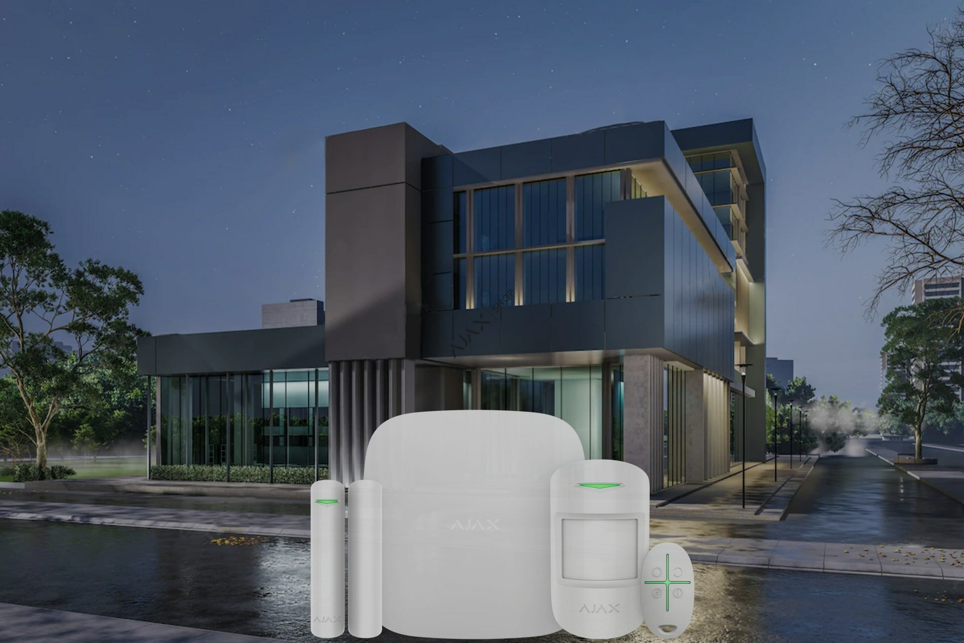 AJAX Hub Kit Plus Kablosuz Alarm Seti