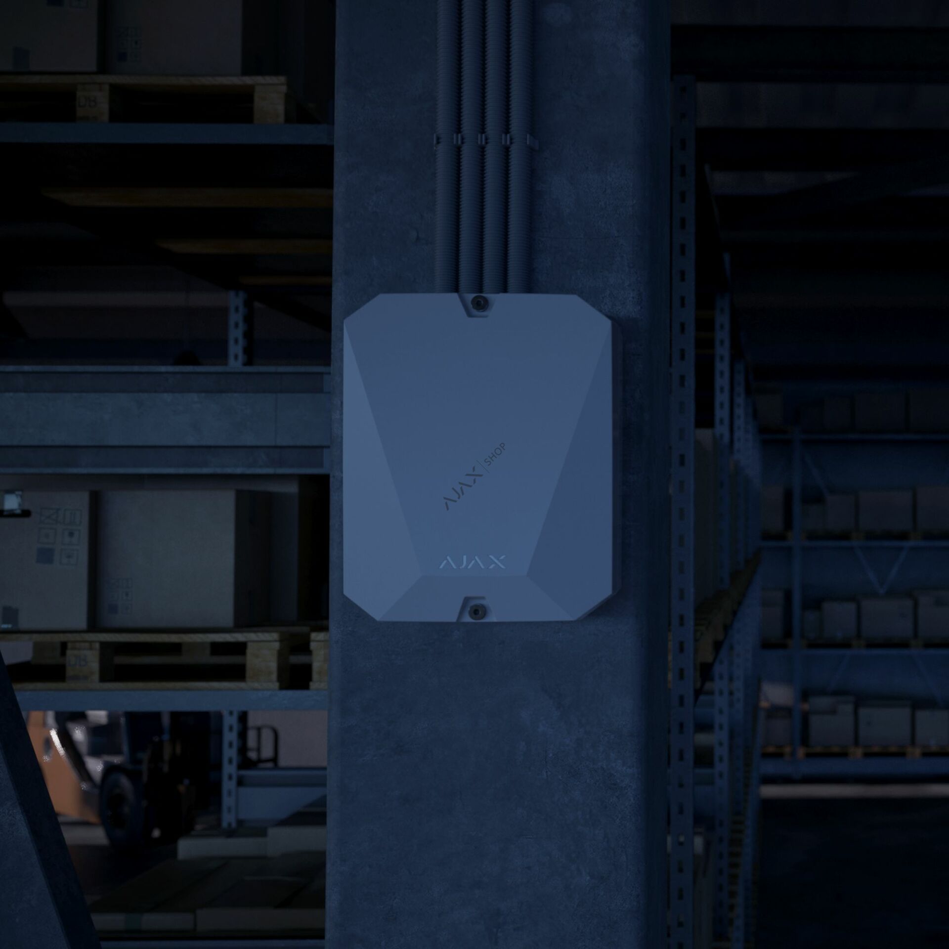 AJAX Fibra Hub Hybrid (4G) Kablolu ve Kablosuz Alarm Paneli