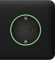 AJAX Outlet Type F SideCover Güç Tüketimi Monitörlü Akıllı Priz Kapağı Sağda veya Solda Kullanım