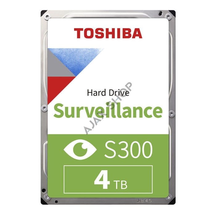 TOSHIBA HDWT840UZSVA 4TB S300 7/24 Güvenlik Diski
