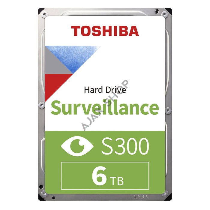 TOSHIBA HDWT860UZSVA 6TB S300 7/24 Güvenlik Diski