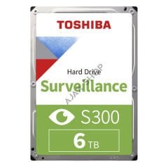 TOSHIBA HDWT860UZSVA 6TB S300 7/24 Güvenlik Diski