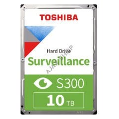 TOSHIBA HDWT31AUZSVA 10TB S300 7/24 Güvenlik Diski