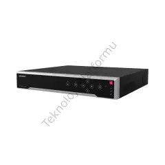 DS-8664NI-I8 64 Kanal 8 Sata Girişli 2xHdmı ve 2xVga Çıkışlı Metal Kasa NVR Kayıt Cihazı (PoE'siz, 2xRJ-45, 1xE-Sata ve Raid)